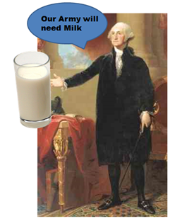 George Washington milk