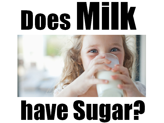 Does milk have sugar