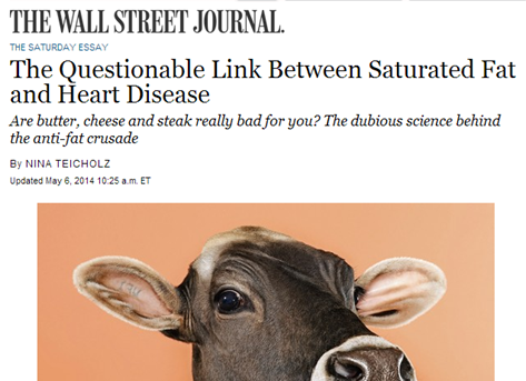 WSJ saturated fat