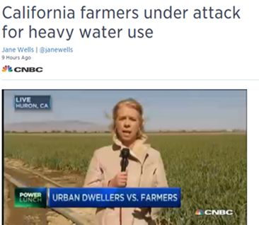 CNBC Ca drought